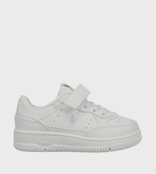 بولو رالف لورين بولو رالف لورين - أبيض أحذية برقبة منخفضة 