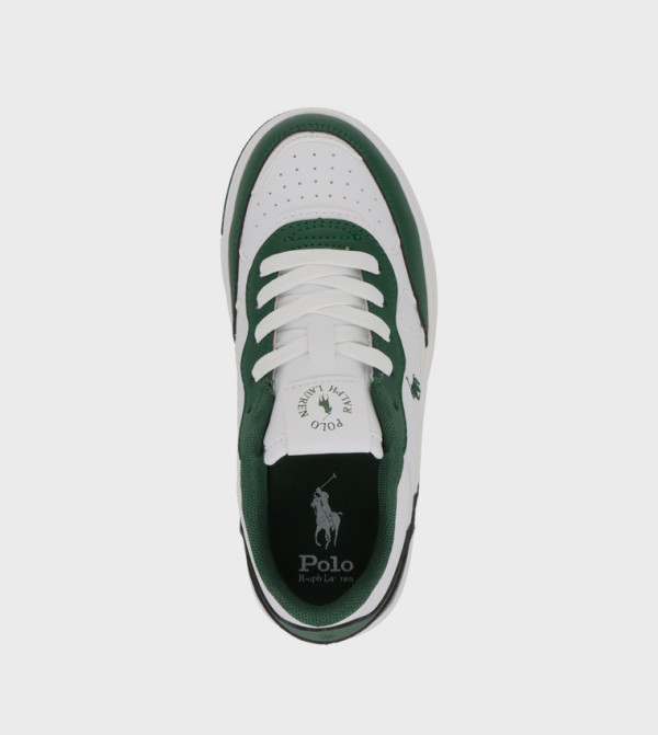 Polo Ralph Lauren Back to School - White Low Top
