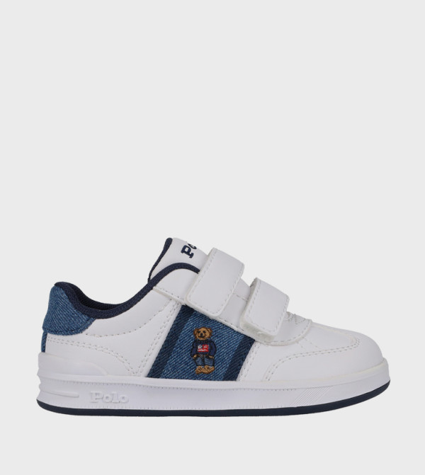 Polo Ralph Lauren Back to School - White Low Top