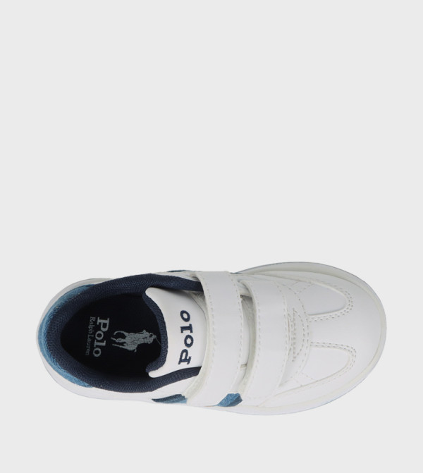 Polo Ralph Lauren Back to School - White Low Top