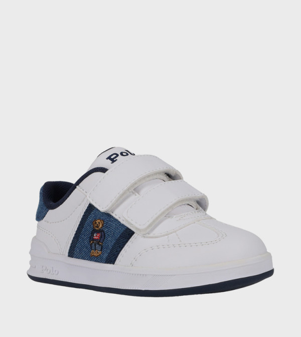 Polo Ralph Lauren Back to School - White Low Top