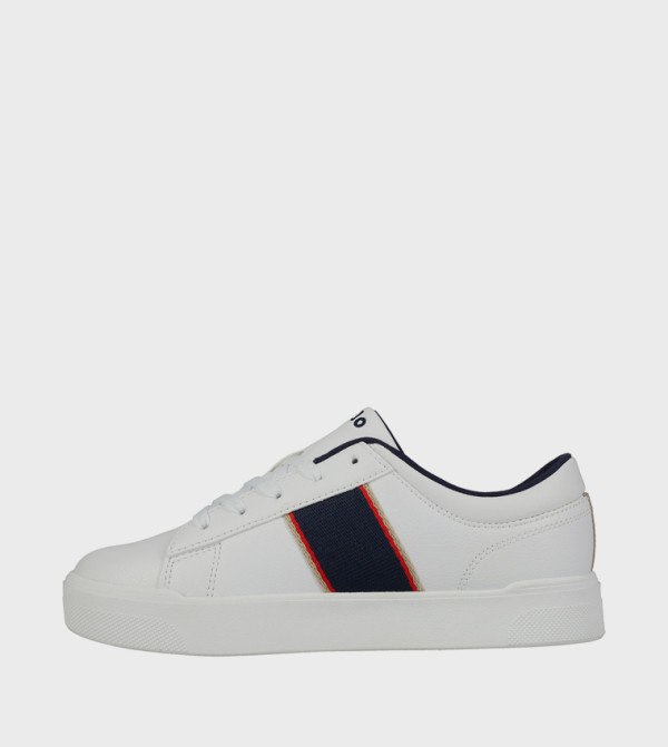 Polo Ralph Lauren Back to School - White Low Top
