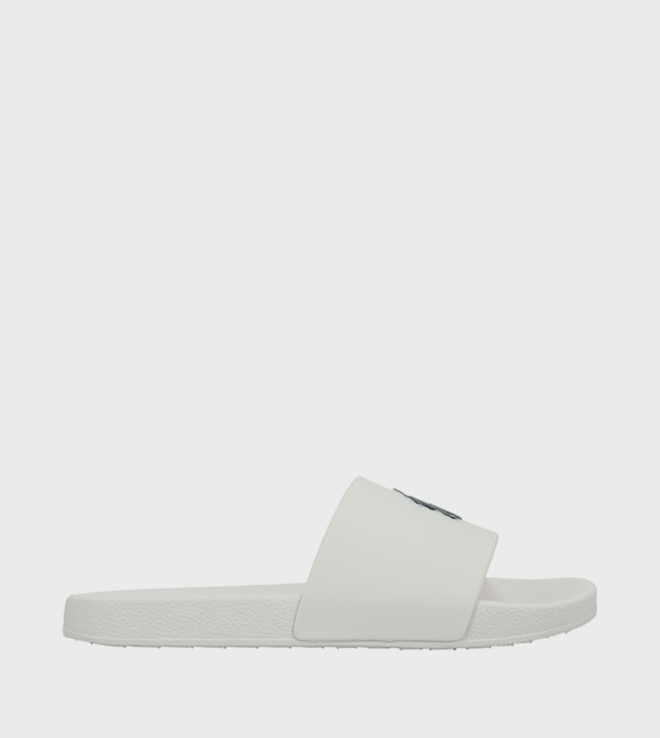 Polo Ralph Lauren  Slides and Flip Flops - White Slides