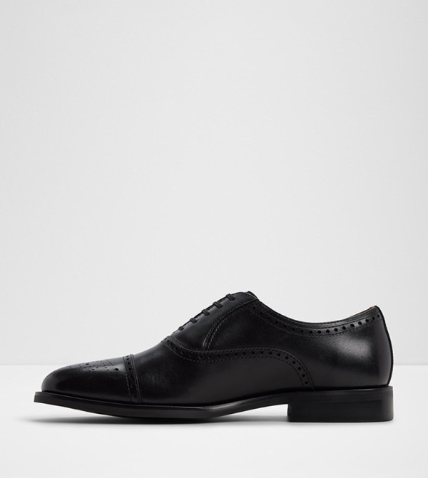 Aldo  Formal Shoes - Black Formal Lace-Up Shoes