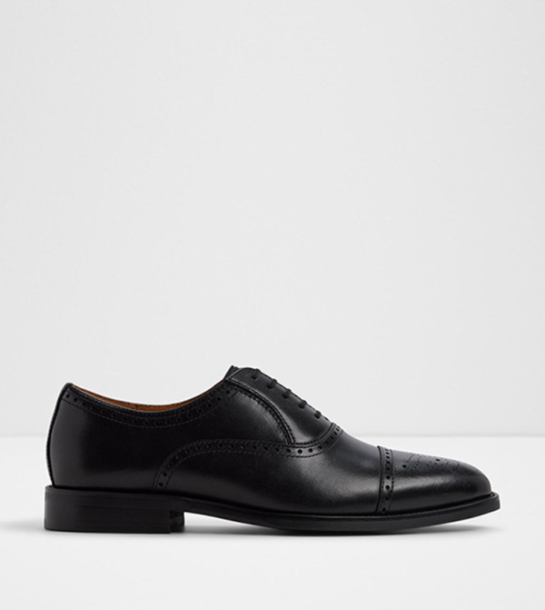 Aldo  Formal Shoes - Black Formal Lace-Up Shoes