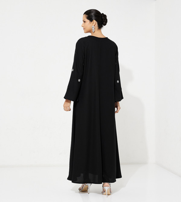 Rosette Abaya Rosette Abaya - Black Abayas