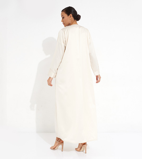 Rosette Abaya Rosette Abaya - Beige Abayas