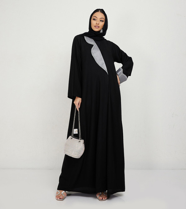  روزيت للعباية   روزيت للعباية  - أسود Abayas