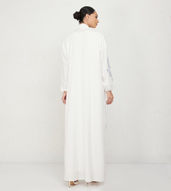 Rosette Abaya Rosette Abaya - White Abayas