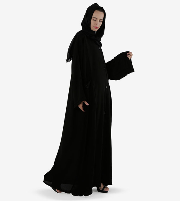 روزا عباية  ملابس - أسود Abayas