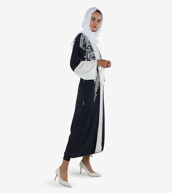 روزا عباية  - أزرق Abayas
