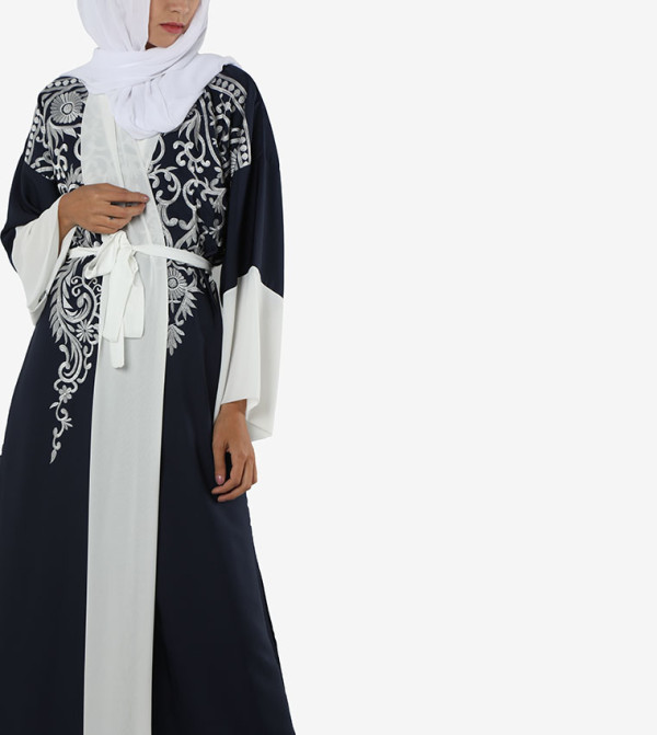 روزا عباية  - أزرق Abayas