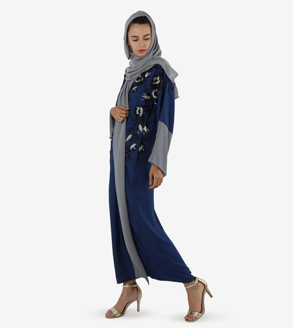 Roza Abaya Arabian Clothing - Blue Abayas
