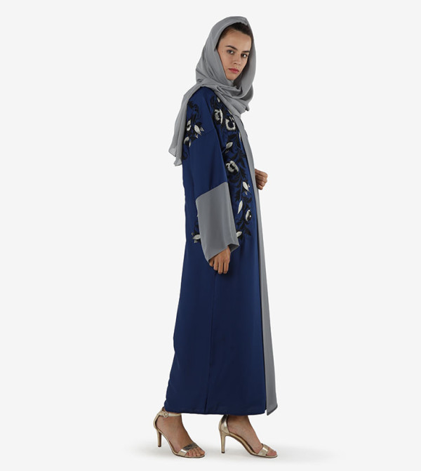 Roza Abaya Arabian Clothing - Blue Abayas