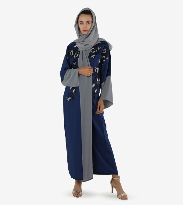 Roza Abaya Arabian Clothing - Blue Abayas