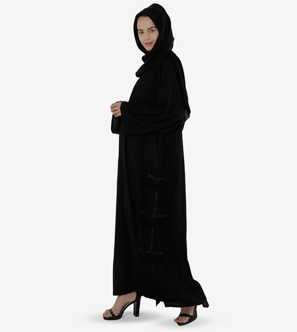 Roza Abaya modest wear - Black Abayas