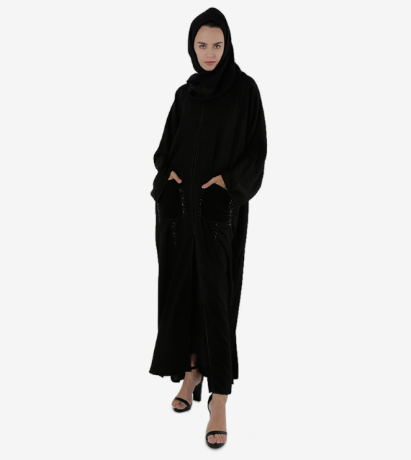 Roza Abaya Roza Abaya - Black Abayas