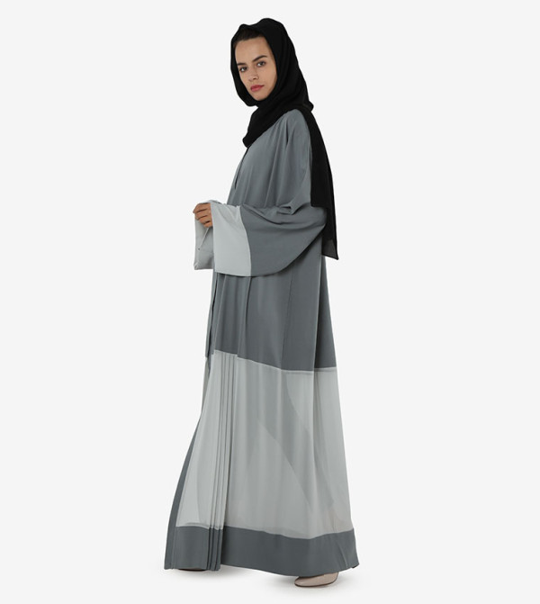 Roza Abaya Roza Abaya - Grey Abayas