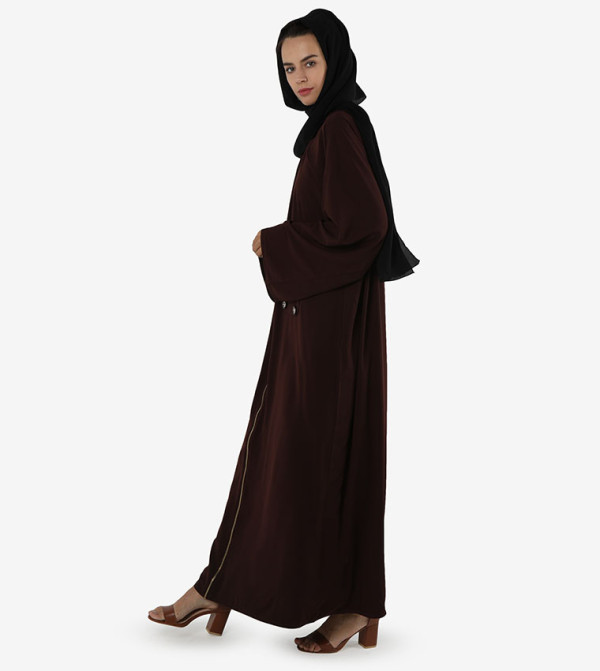 Roza Abaya Roza Abaya - Brown Abayas