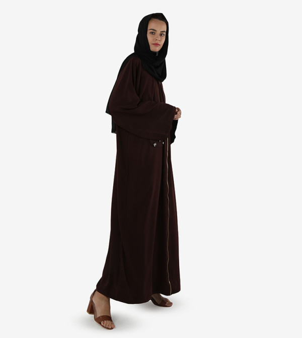 Roza Abaya Roza Abaya - Brown Abayas