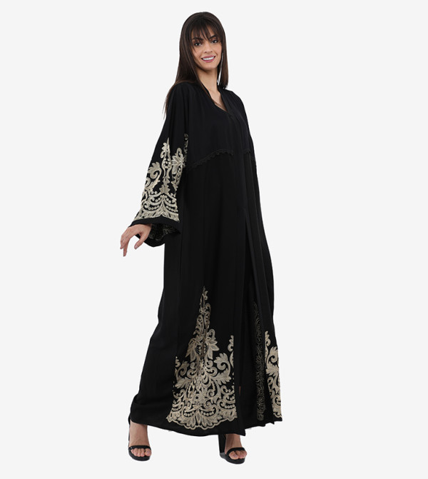 Roza Abaya  Abayas - Black Abayas