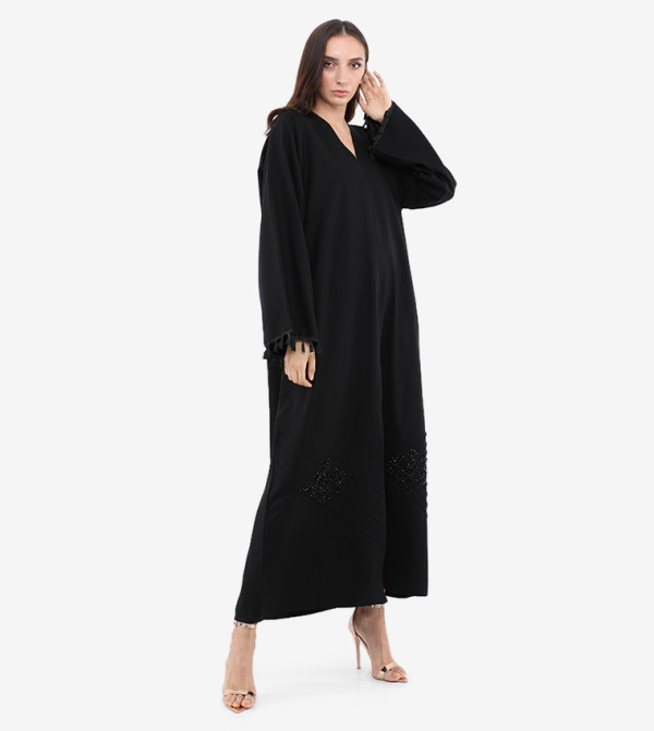 Roza Abaya Arabian Clothing - Black Abayas