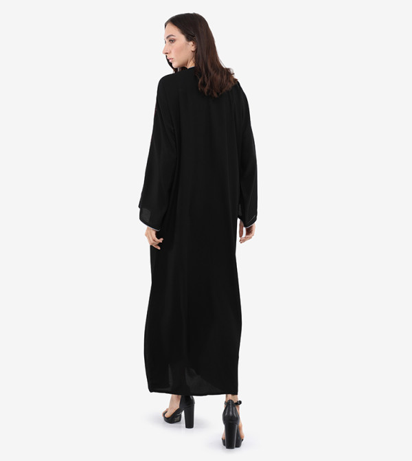 روزا عباية  - أسود Abayas