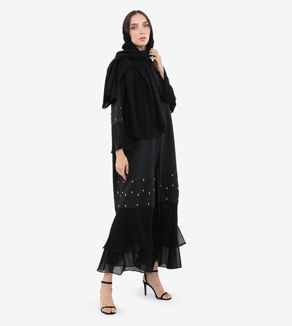 Roza Abaya Arabian Clothing - Black Abayas