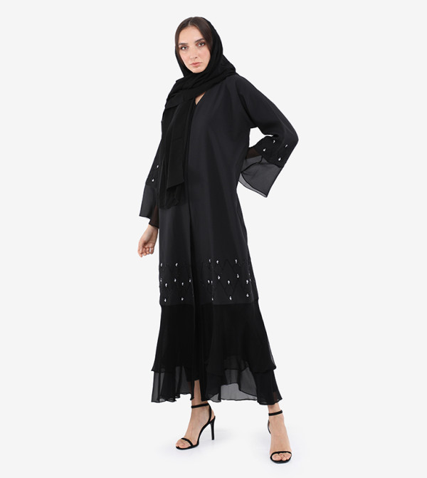 Roza Abaya Arabian Clothing - Black Abayas