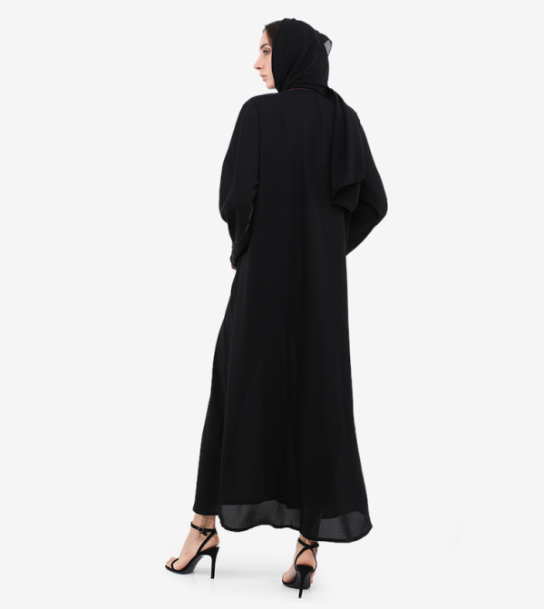 Roza Abaya  Arabian Clothing - Black Abayas