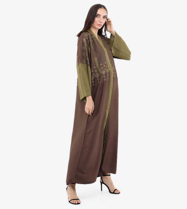 Roza Abaya  Abayas - Green Abayas