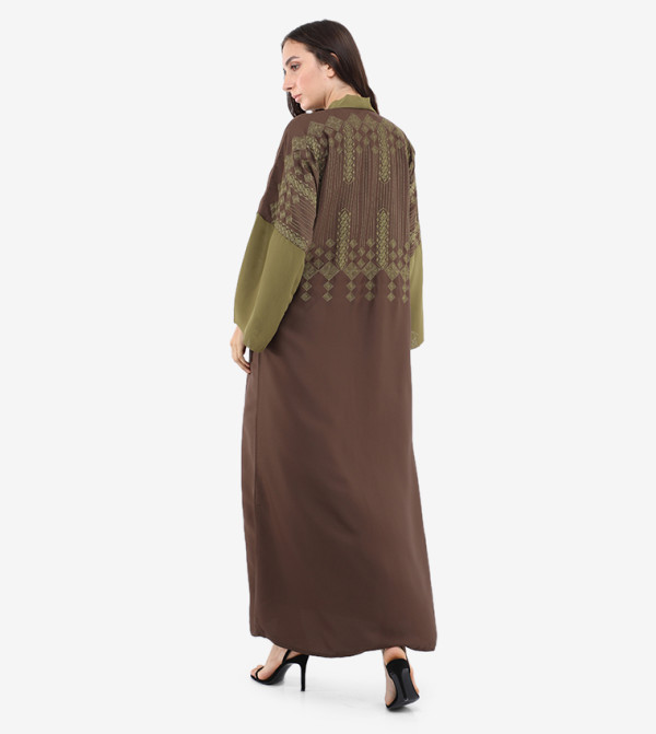 Roza Abaya  Abayas - Green Abayas