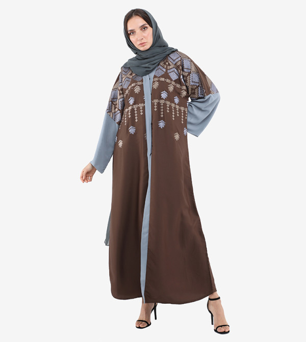 Roza Abaya ramadan - CHOCOLATE Abayas