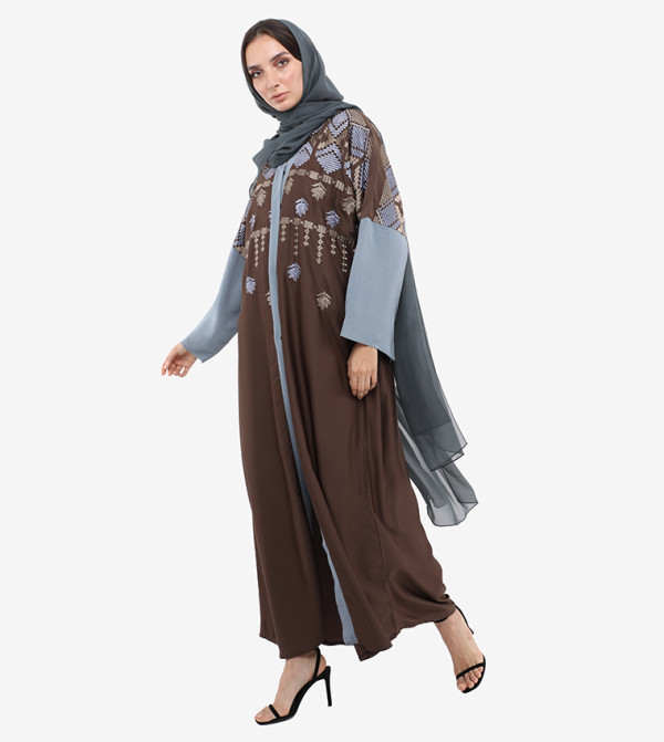 Roza Abaya ramadan - CHOCOLATE Abayas