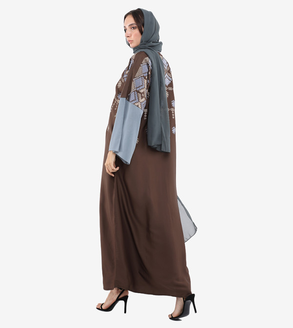 Roza Abaya ramadan - CHOCOLATE Abayas