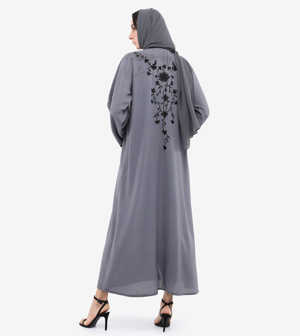 Roza Abaya Roza Abaya - Grey Abayas