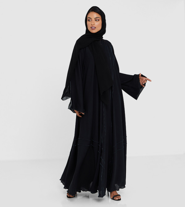 Roza Abaya Emirati Womens Day - Black Abayas