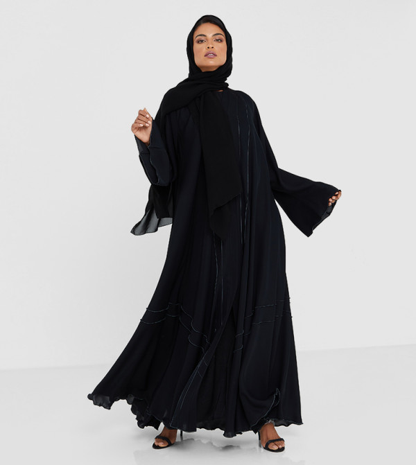 Roza Abaya Emirati Womens Day - Black Abayas