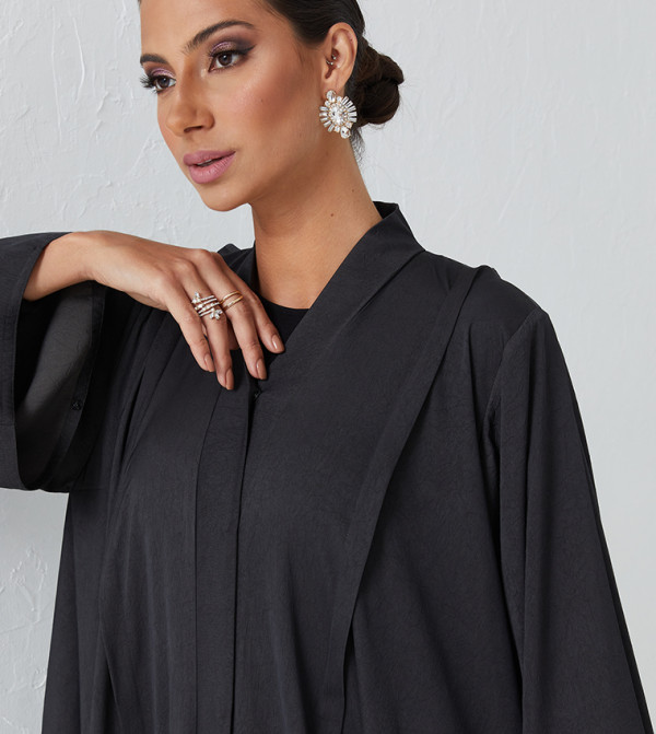 Roza Abaya  b24a8cbe-4667-4df9-b862-af602acc718e - Black Abayas