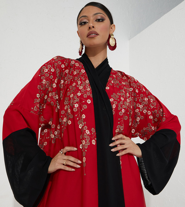 Roza Abaya Roza Abaya - Red Abayas