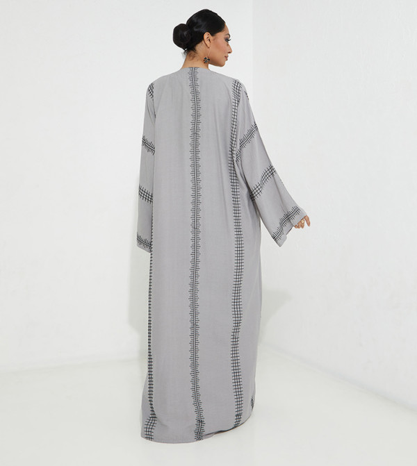 Roza Abaya Roza Abaya - Grey Abayas