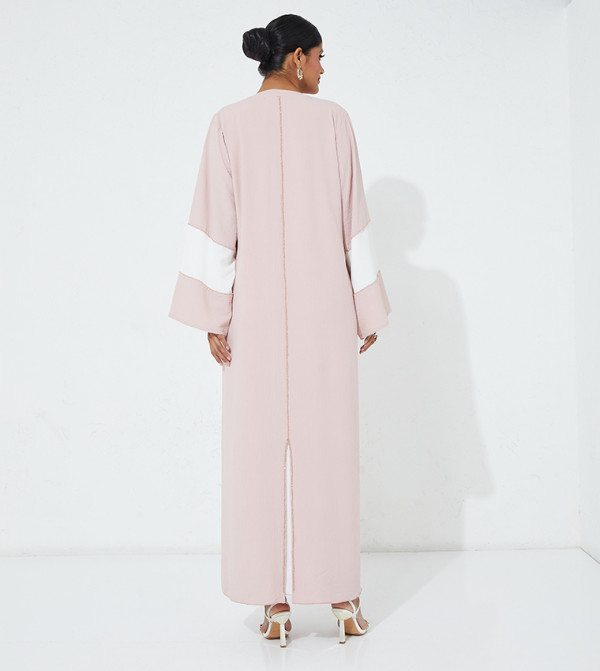 Roza Abaya  b24a8cbe-4667-4df9-b862-af602acc718e - Pink Abayas