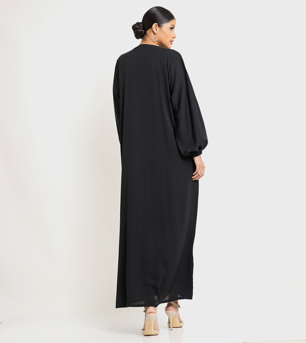 روزا عباية  ملابس عربية  - أسود Abayas