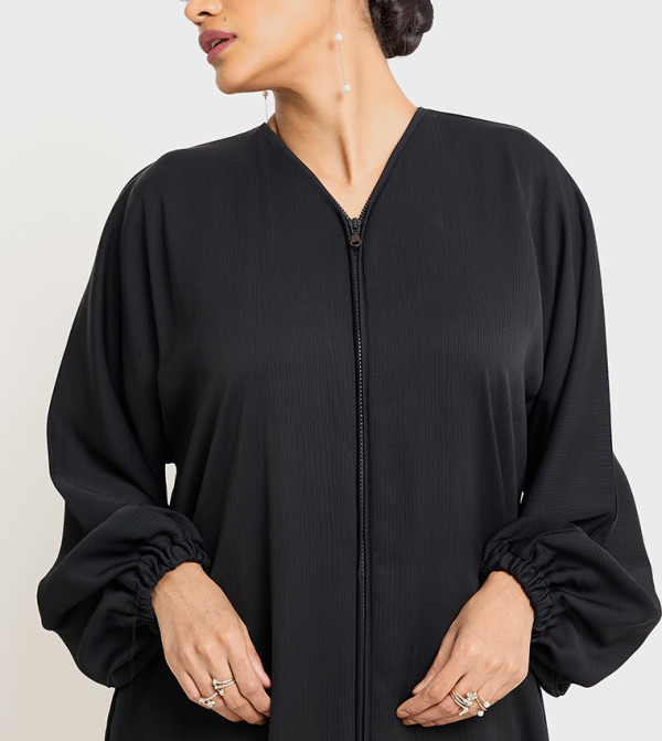 روزا عباية  ملابس عربية  - أسود Abayas