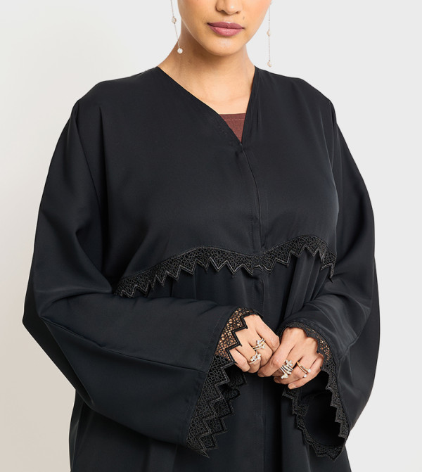 روزا عباية  عباية - أسود Abayas