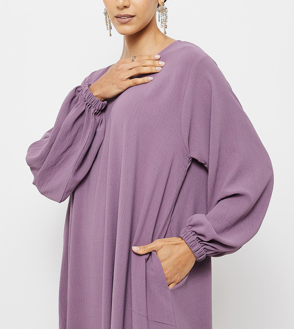 Roza Abaya Arabian Clothing - Purple Abayas
