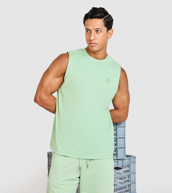 F5 Sportswear - Green T-Shirts & Vests