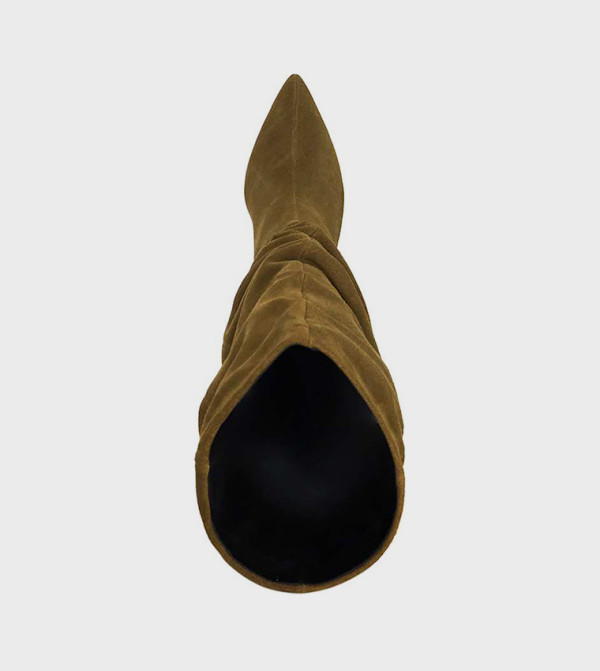 Dune London  Boots - Khaki Knee length Boots