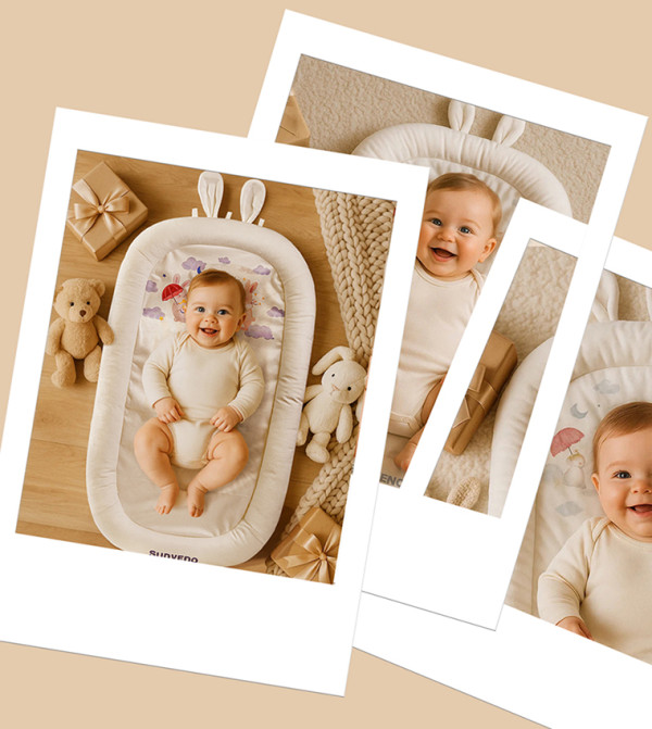 Sunveno Sunveno - Pink Baby Bedding Sets & Pillows