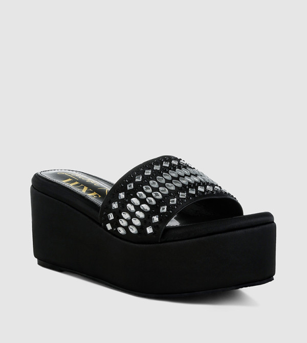 London Rag London Rag - BLACK Platforms